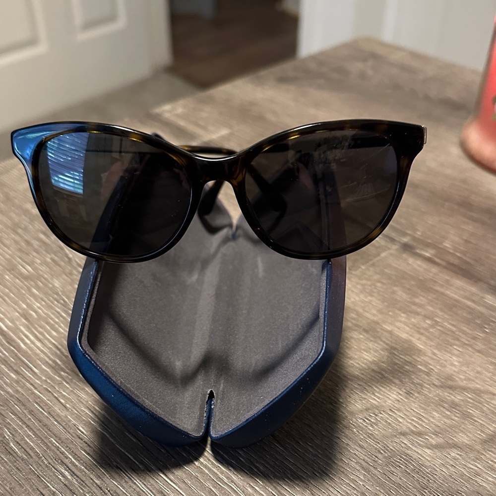 Jimmy Choo Black and Brown Sunglasses